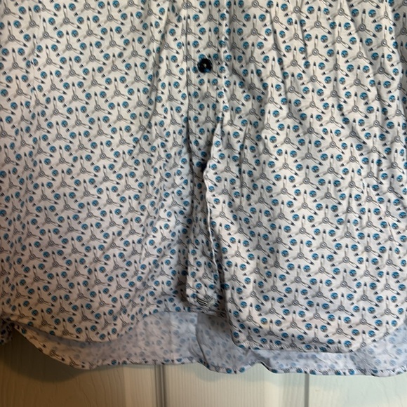 Buttercloth Robert Herjavec men’s white long sleeve button down shirt - Picture 5 of 10